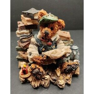 Boyds Bears Figurine Otis "Tax Time" #2262 From 1994 Boyds Collection